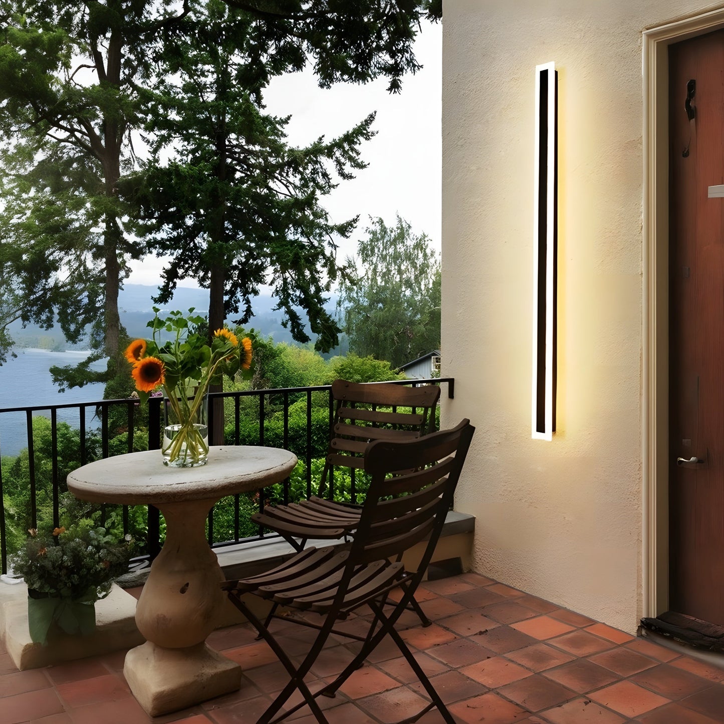2-Pack 40” RGBW Frame Wall Light for Indoor & Outdoor-2