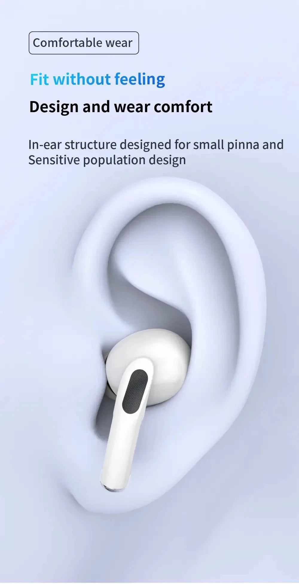 New Air Pro 5 TWS Max Wireless Bluetooth Earphones Headphones HiFi Sound Low Latency Noise Reduction Earbuds for IPhone Android