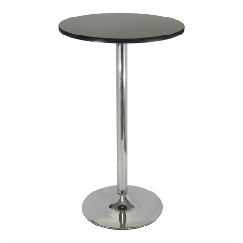 3 Piece Modern Dining Set with Bistro Table and Two Stools-2